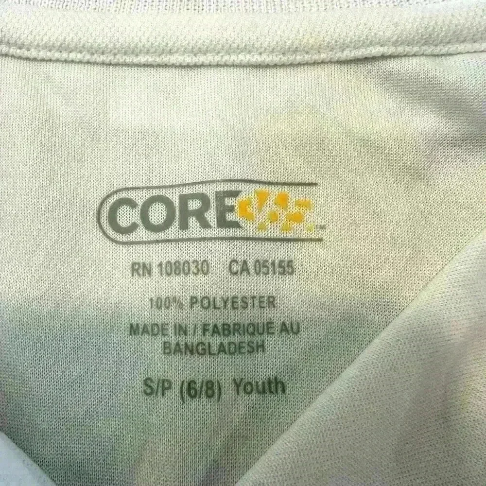 CORE 365 GOLF POLO KIDS SIZE 6/8